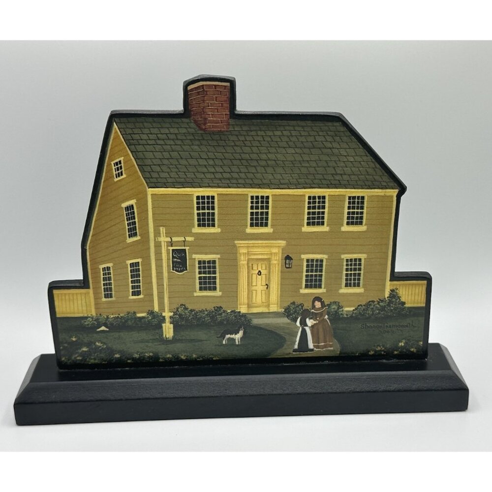 Sharon Trenoweth Quills Fine Paper Shelf Sitter New Hampshire Artist 2002 Signed